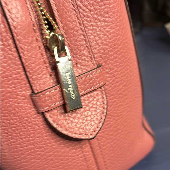 Kate Spade Leila Pebbled Leather in Pomegranat - Picture 12 of 13